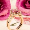 Alan Dalton goldsmith rose gold rings