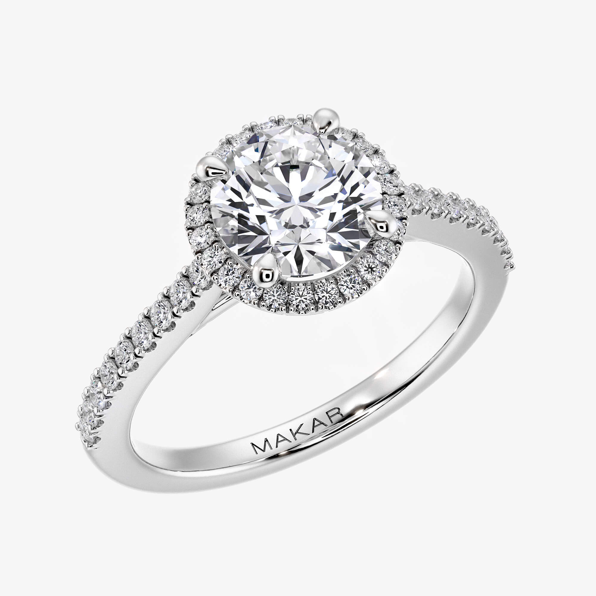 Avery With 0.3-Carat Round Shape Diamond